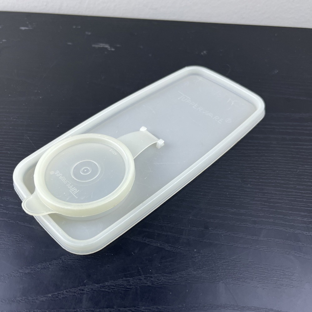 Vintage Tupperware 471-12 Cereal Container Pour Flip Top Lid Clear Replacement